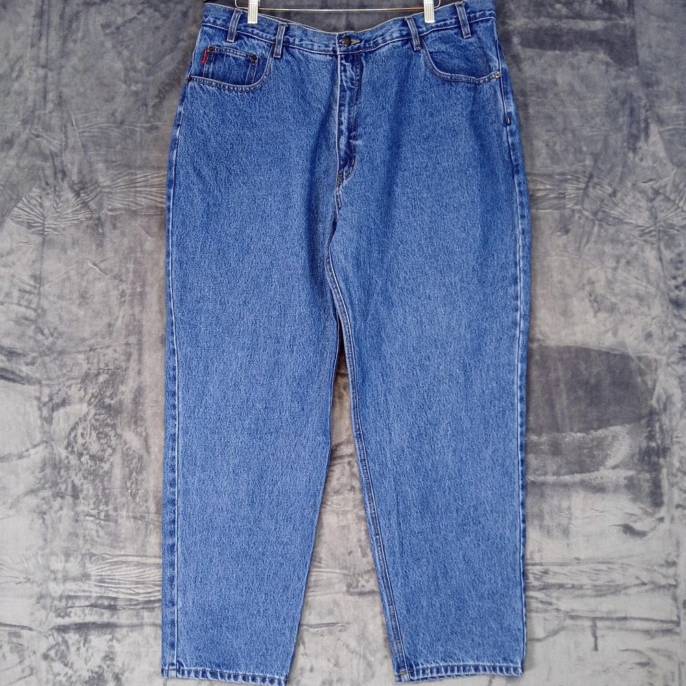 Vintage Bugle‎ Boy Jeans 760 Mens 41x31 (Tag 44x32) Relaxed Fit Blue 90s Denim